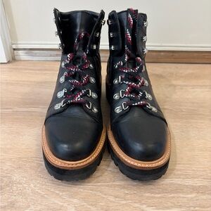Marc Fisher Black Leather Boots